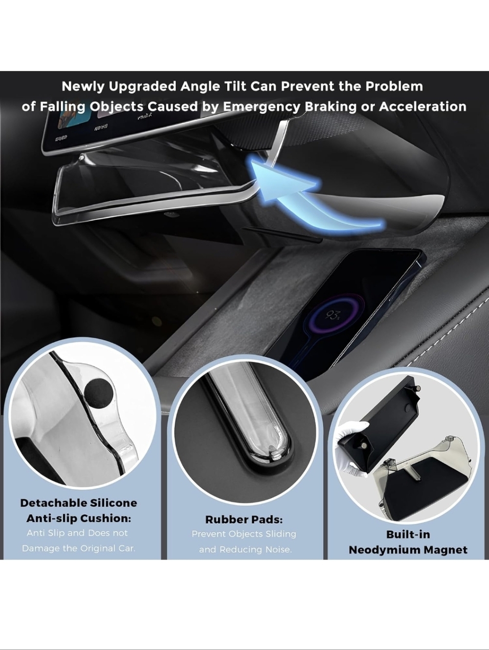 NIB TESLA MODEL 3 SCREEN STORAGE - Picture 6 of 8